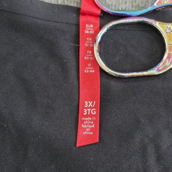 Spanx Tank Top Womens 3X  Black 10039R Shapewear Sleeveless Hourglass Silhouette - Picture 8 of 11